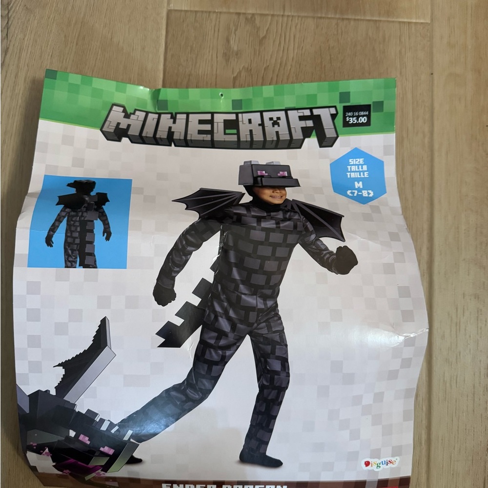 Minecraft Ender Dragon Costume